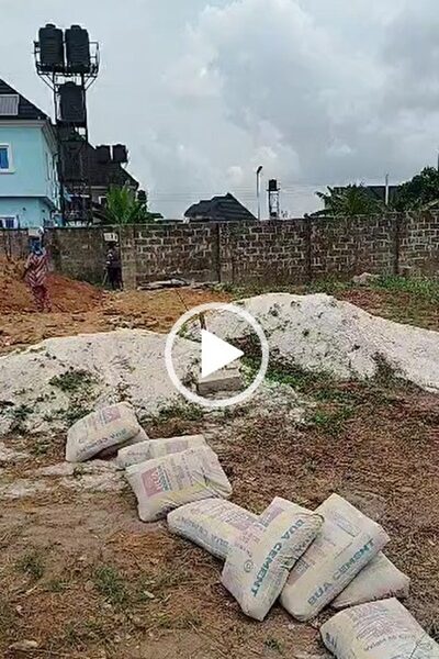 110ft by 55ft Land for Sale at Opete. #0085
